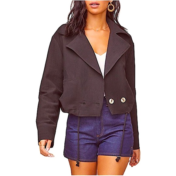 ASTR THE LABEL  En Route Buttoned Jacket - Picture 7 of 10